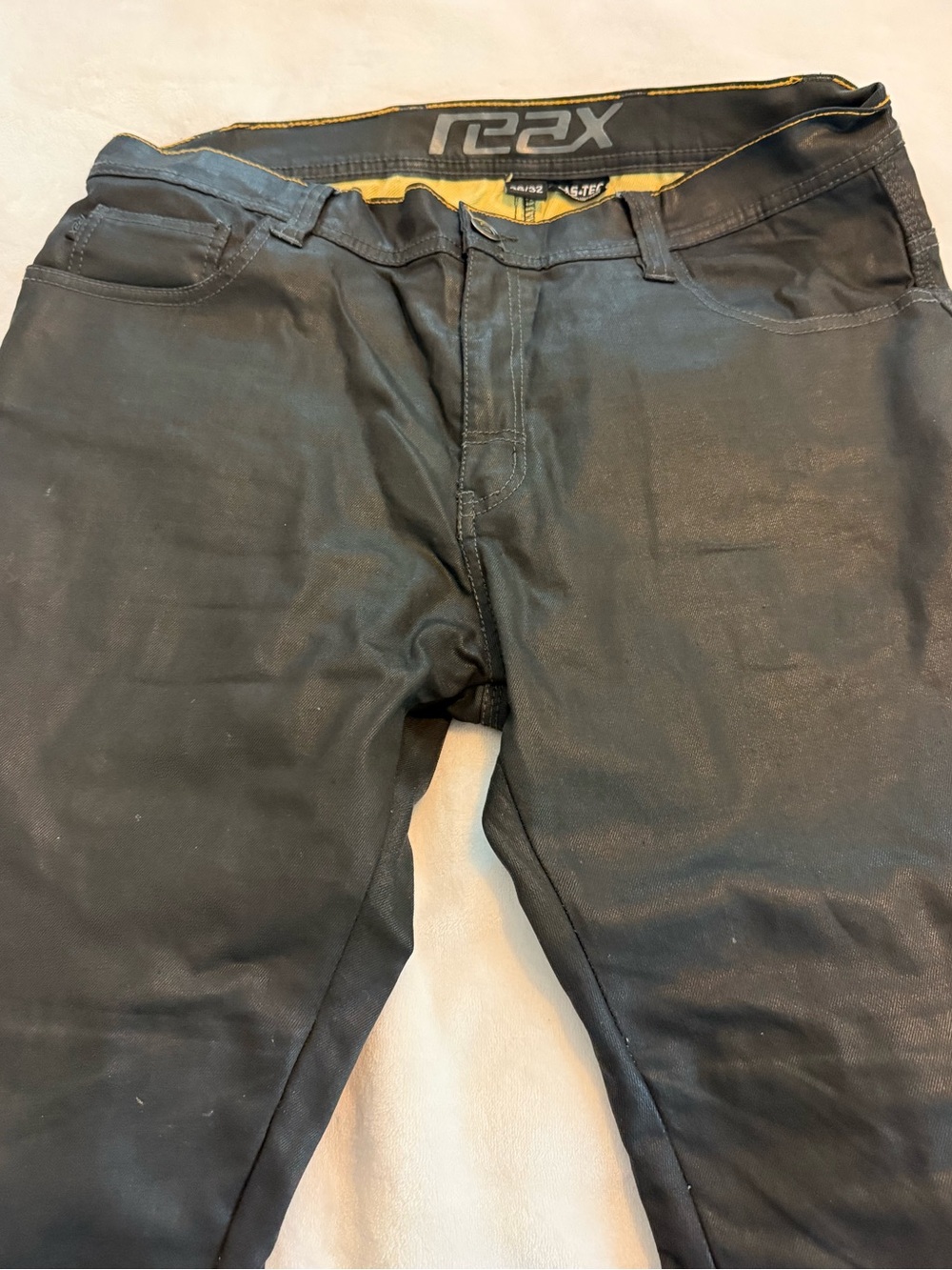 Reax motorcycle Men's Black Straight Jeans